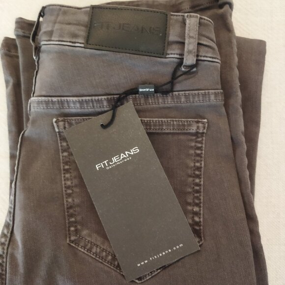 Fitjeans Pastel Flared - Charcoal - Size S - Picture 5 of 7